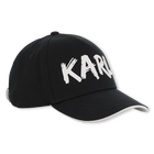 Cap with adjustable closure KARL LAGERFELD KIDS 
                    BOY