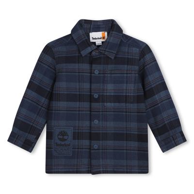 Checked twill shirt TIMBERLAND BOY