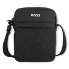 Coated textile messenger bag BOSS 
                    BOY