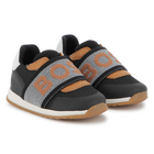 Sneakers with branded elastic BOSS 
                    BOY