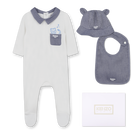 Pajama, bucket hat and bib set KENZO KIDS 
                    BOY