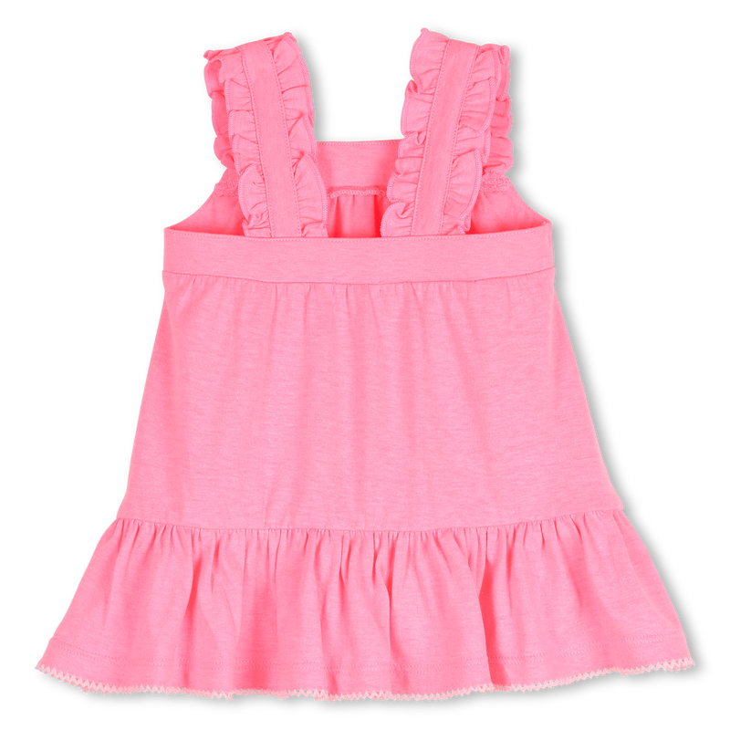 RUFFLED STRAP DRESS BILLIEBLUSH 
                        GIRL