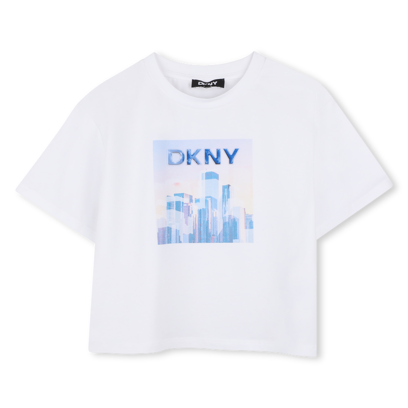 SHORT-SLEEVED T-SHIRT DKNY 
                        GIRL