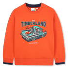 Brushed fleece sweatshirt TIMBERLAND 
                    BOY