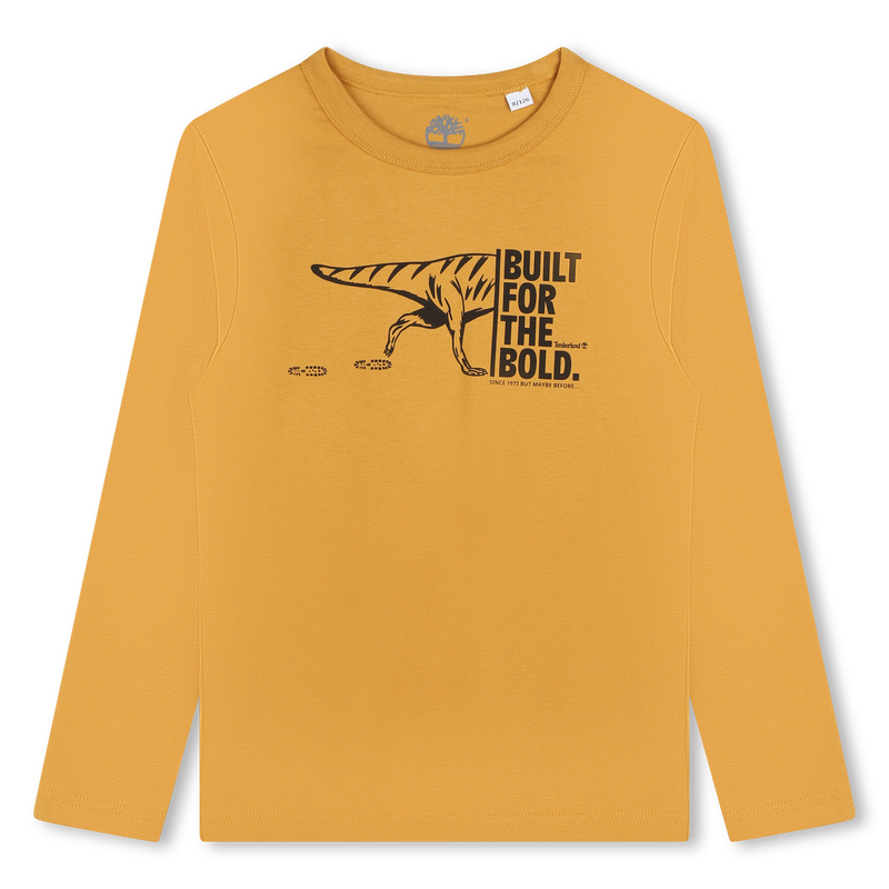 T-shirt with print and message TIMBERLAND 
                        BOY