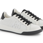 Leather lace-up trainers DKNY 
                    UNISEX