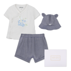 T-shirt, bucket hat and shorts set KENZO KIDS 
                    BOY