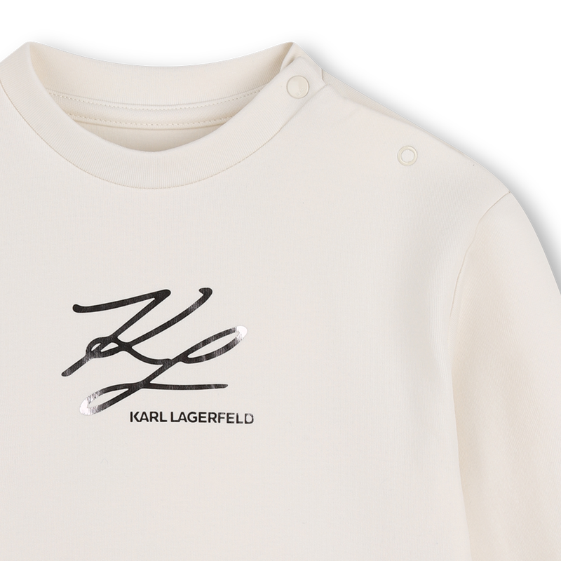 Long Sleeve Dress KARL LAGERFELD KIDS 
                        GIRL
