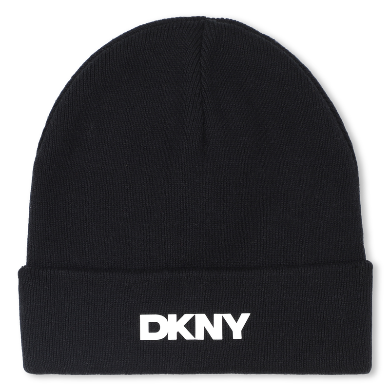 Double-layered knit beanie DKNY 
                        UNISEX