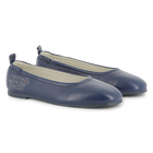 Goat leather ballerina KENZO KIDS 
                    GIRL