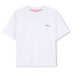 Short-sleeved T-shirt, WHITE, hi-res