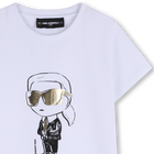 Short sleeve t-shirt KARL LAGERFELD KIDS 
                    GIRL