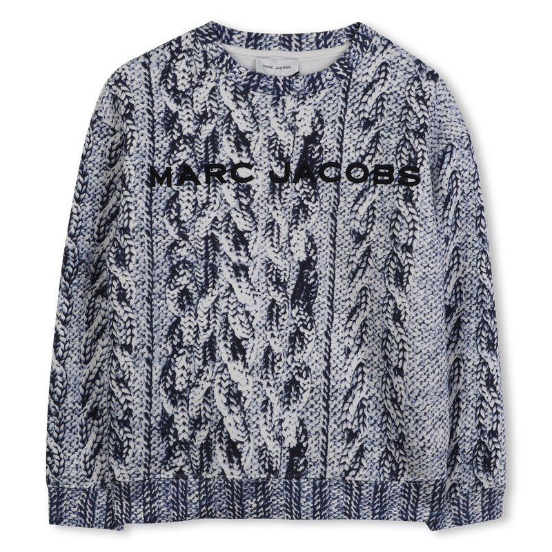 Cotton fleece sweatshirt MARC JACOBS 
                        BOY