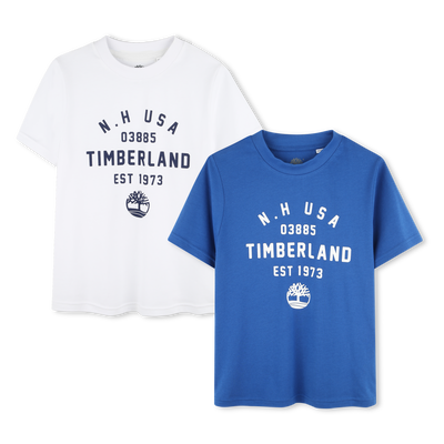 Two-pack of printed T-shirts TIMBERLAND BOY