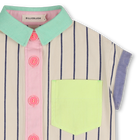 Striped short-sleeved shirt BILLIEBLUSH 
                    GIRL