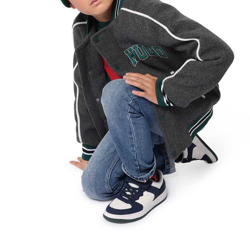 Straight cotton jeans HUGO 
                        BOY