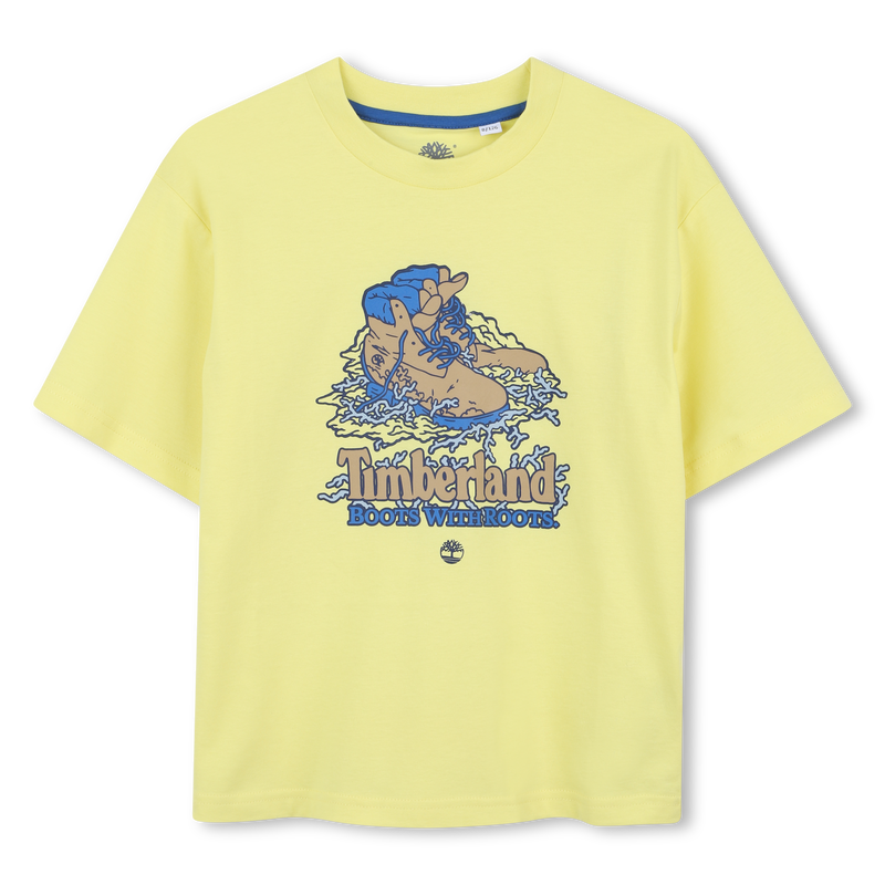 Loose T-shirt with print TIMBERLAND 
                        BOY