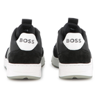Faux and canvas sneakers BOSS 
                    BOY
