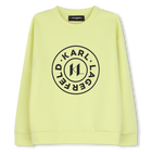 Sweatshirt, YELLOW, hi-res
