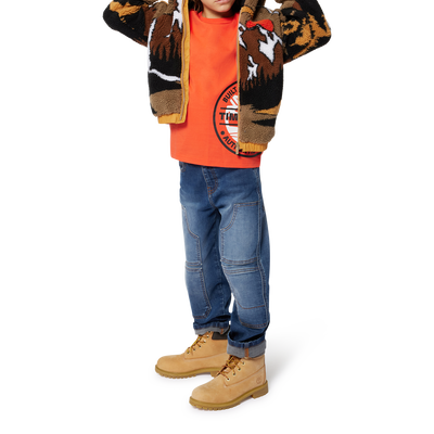 T-shirt with logo print TIMBERLAND BOY