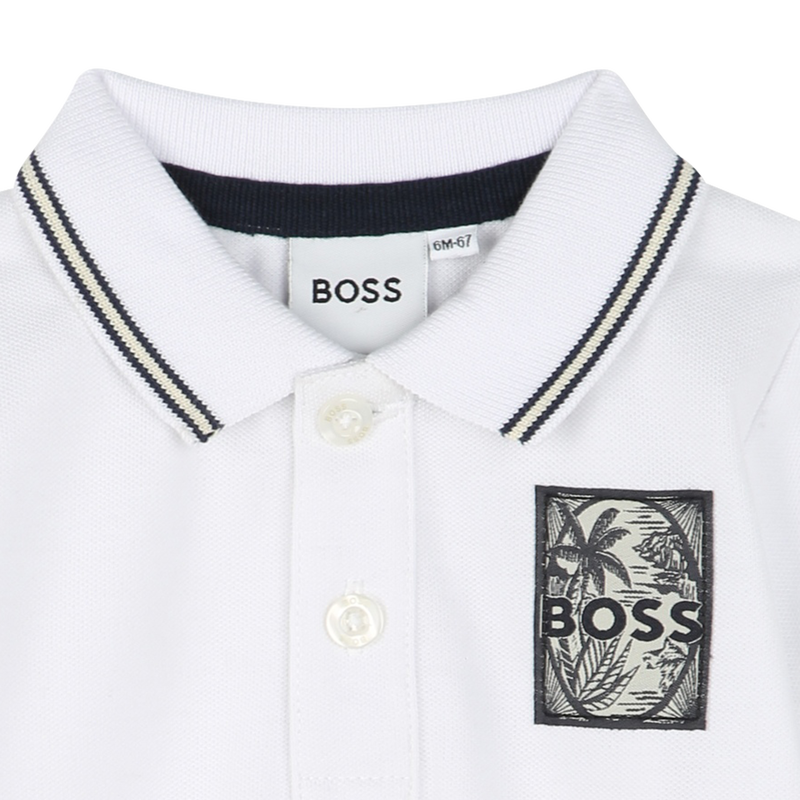 Short-sleeved polo shirt BOSS 
                        BOY