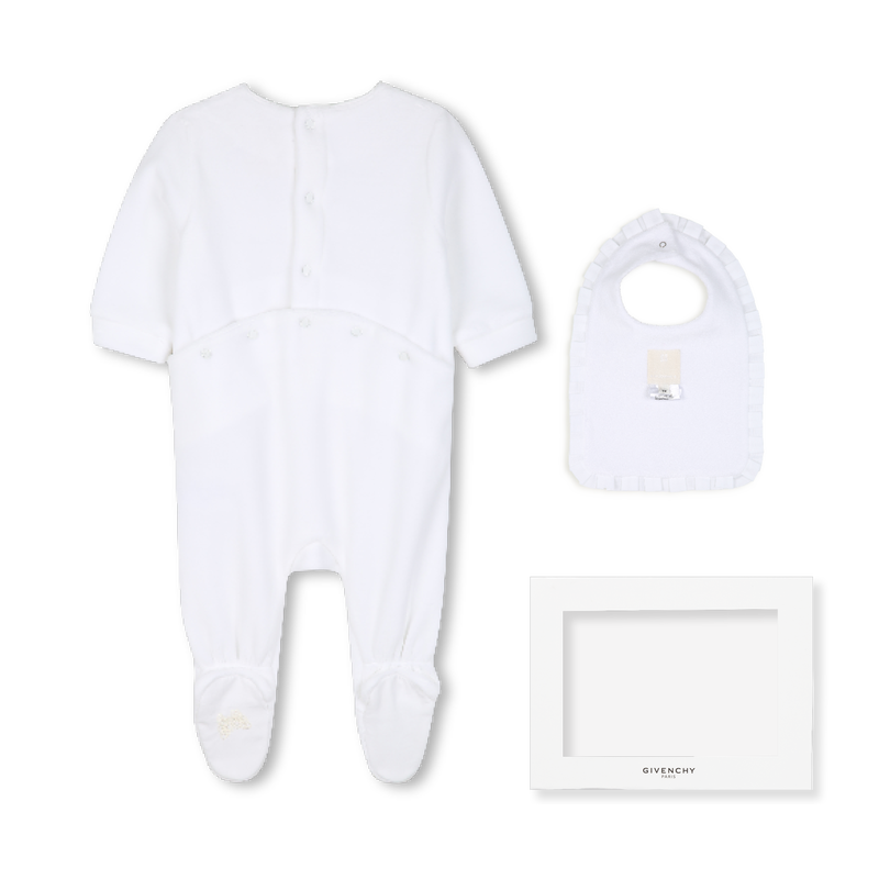 Pajama set and bib GIVENCHY 
                        GIRL