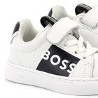 Lace-up leather trainers BOSS 
                    BOY