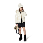 Handbag in fine-grained coated textile KARL LAGERFELD KIDS 
                    GIRL