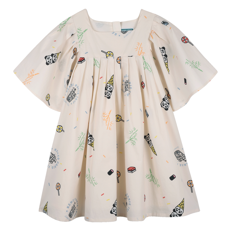POPLIN DRESS KENZO KIDS 
                        GIRL