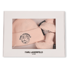 Hat and slipper set KARL LAGERFELD KIDS 
                    GIRL