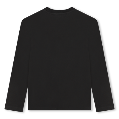Embroidered logo T-shirt LANVIN BOY