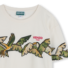 Short-sleeved cotton T-shirt KENZO KIDS 
                    GIRL
