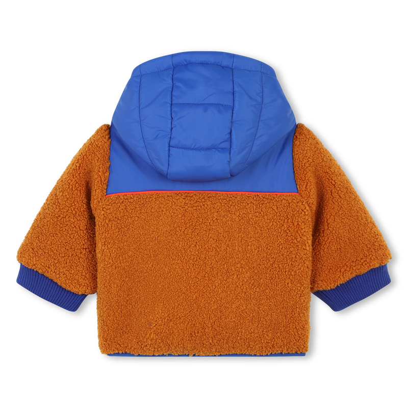 Two-tone bi-material coat CARREMENT BEAU 
                        BOY