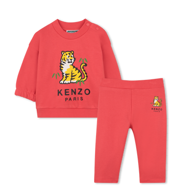 SWEATSHIRT AND TROUSERS SET KENZO KIDS UNISEX