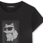 Short-sleeved T-shirt KARL LAGERFELD KIDS 
                    GIRL