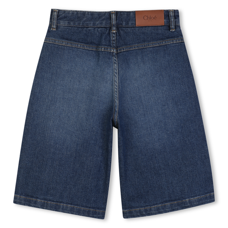 Cotton denim shorts CHLOE 
                        GIRL