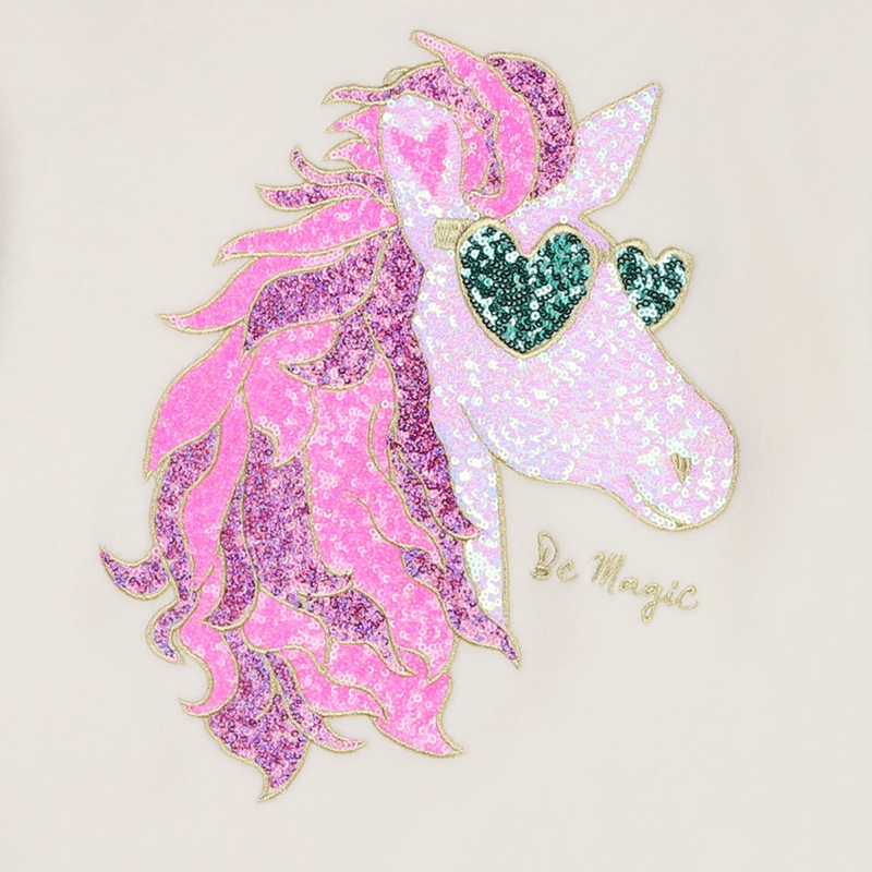 Fleece sweatshirt BILLIEBLUSH 
                        GIRL