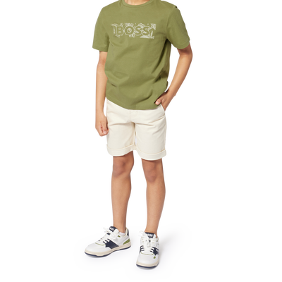 Lined chino Bermuda shorts BOSS BOY