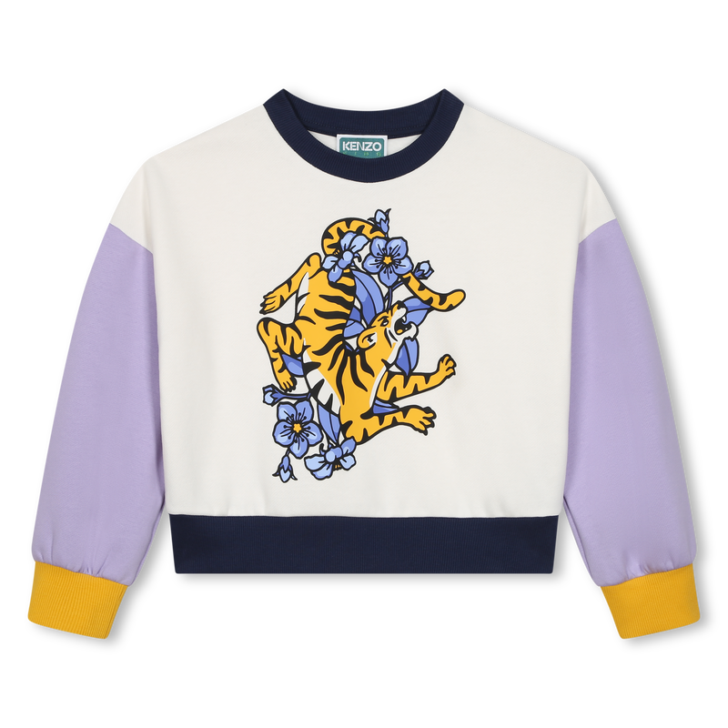 Multicolored Sweatshirt KENZO KIDS 
                        GIRL
