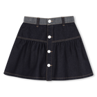 Denim skirt KENZO KIDS 
                    GIRL