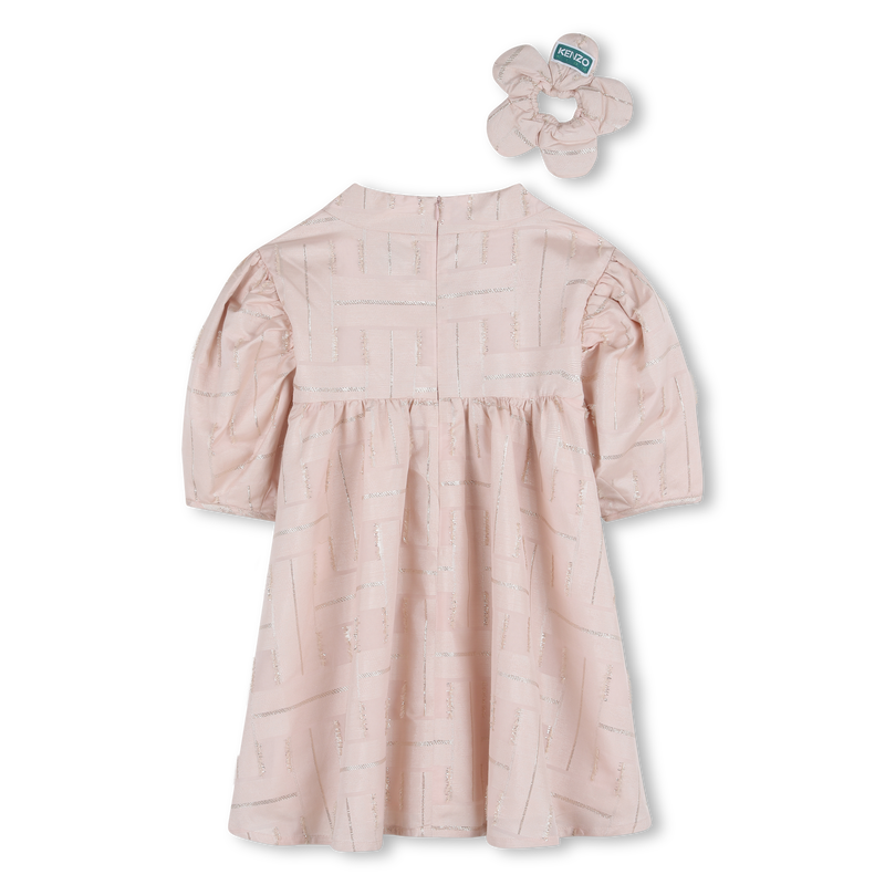 DRESS + SCRUNCHIE KENZO KIDS 
                        GIRL