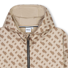 Jacquard hooded cardigan BOSS 
                    GIRL