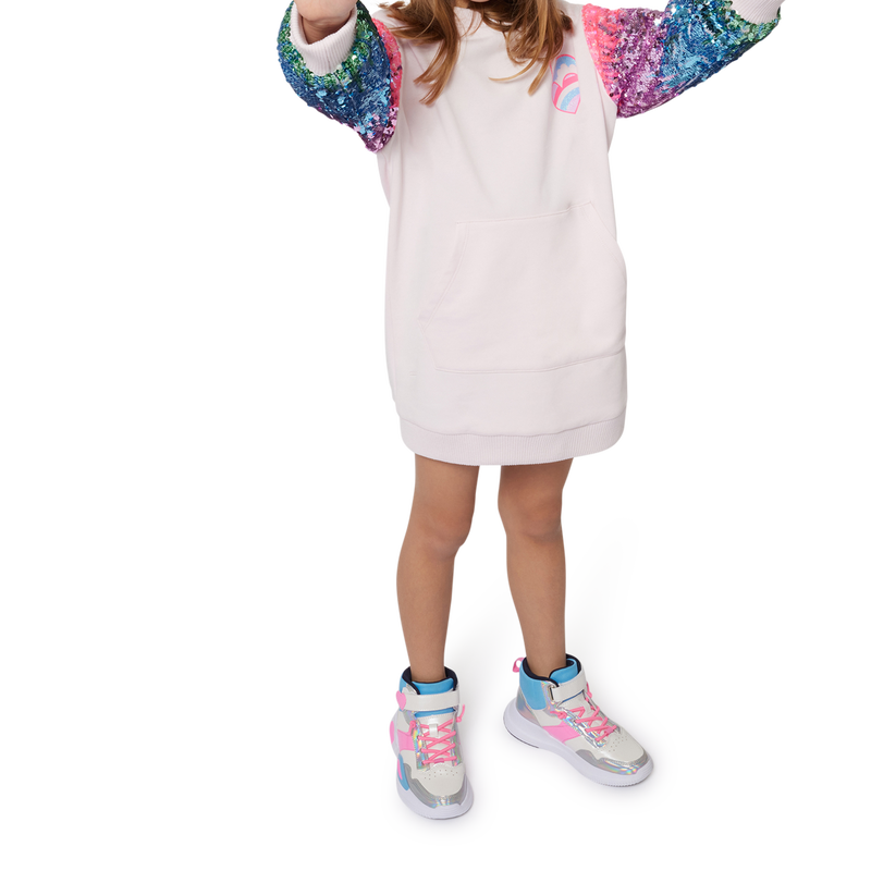 Pompom hat with sequins BILLIEBLUSH 
                        GIRL