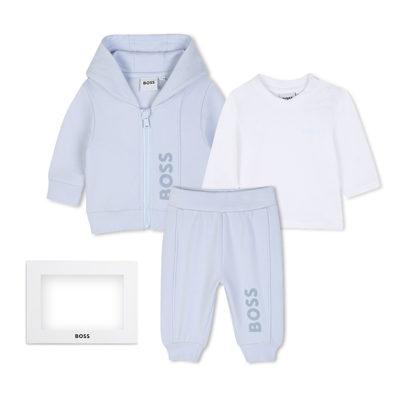 Pants, cardigan, and t-shirt set BOSS 
                        BOY