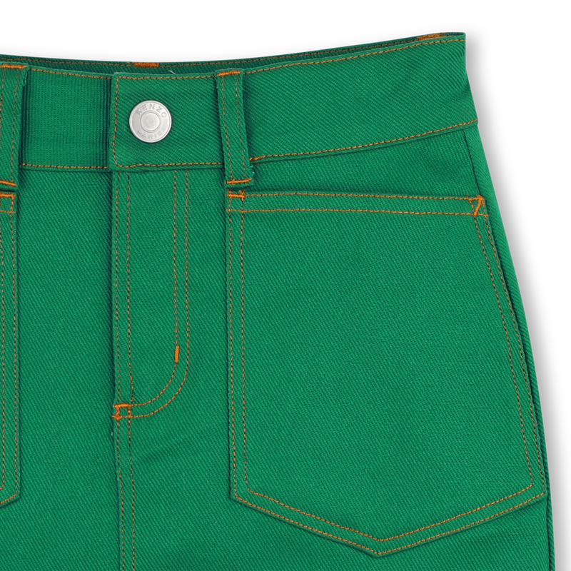 A-line skirt with pockets KENZO KIDS 
                        GIRL