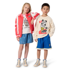 Elasticated waist bermuda shorts KENZO KIDS 
                    BOY