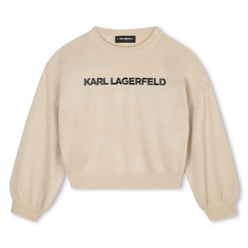 Knitted sweater KARL LAGERFELD KIDS 
                        GIRL