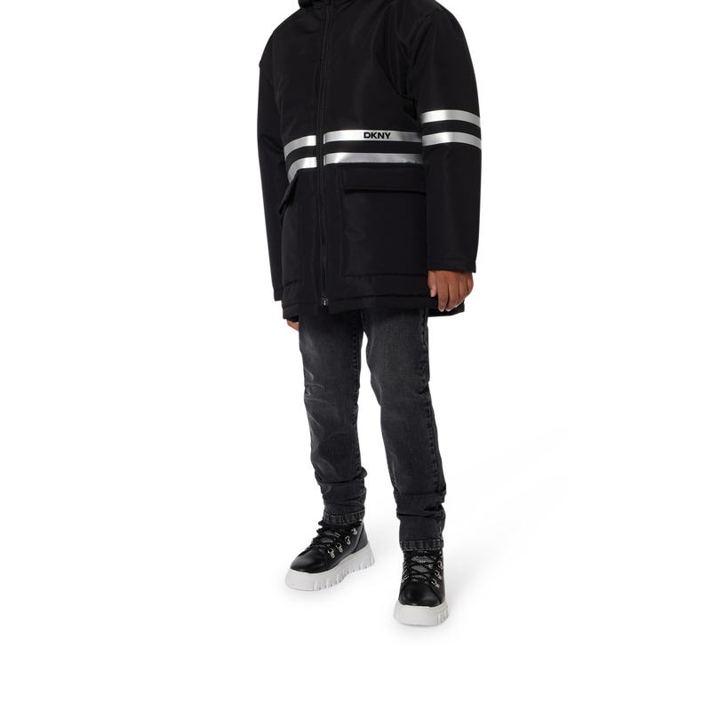 Water-Repellent Hooded Parka DKNY 
                        UNISEX