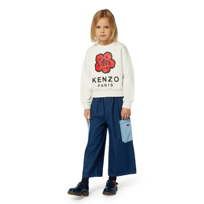 Fleece sweatshirt KENZO KIDS GIRL