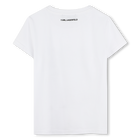 T-shirt with print KARL LAGERFELD KIDS 
                    GIRL